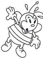 coloriage coccinelle surprise